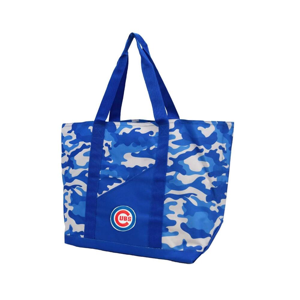 Chicago Cubs Camo Tote Heavy Duty Bag